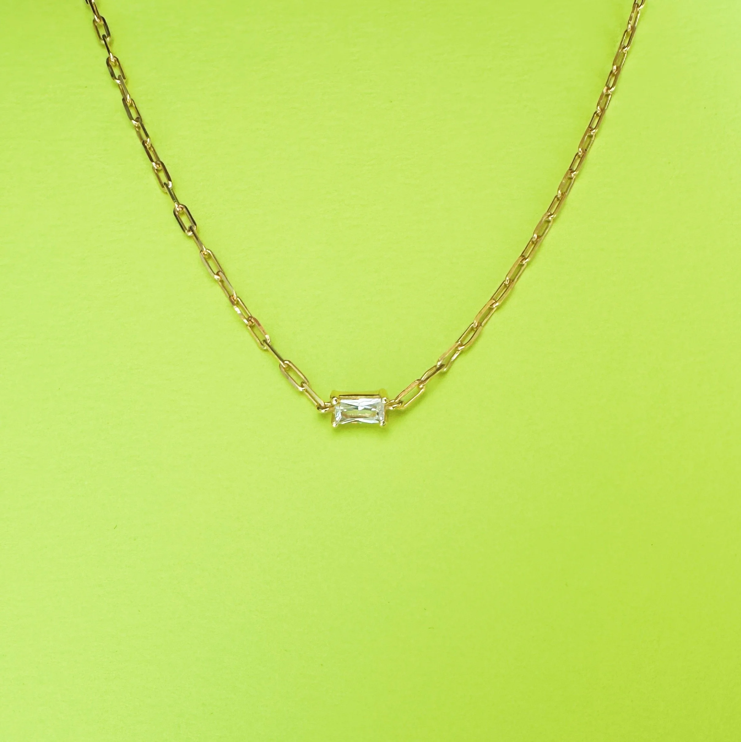 Starla Paperclip Anklet