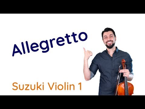 Suzuki Violin Book 1 Allegretto