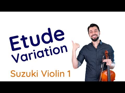 Suzuki Violin Book 1 Etude Variation
