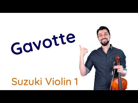 Suzuki Violin Book 1 Gavotte