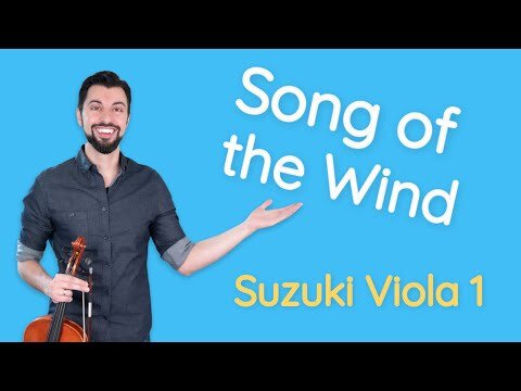Suzuki Viola Book 1 Song of the Wind