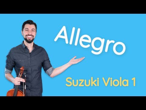 Suzuki Viola Book 1 Allegro