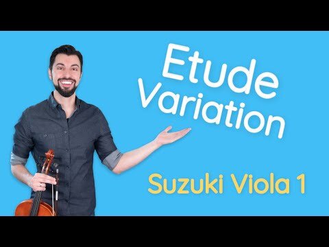 Suzuki Viola Book 1 Etude Variation