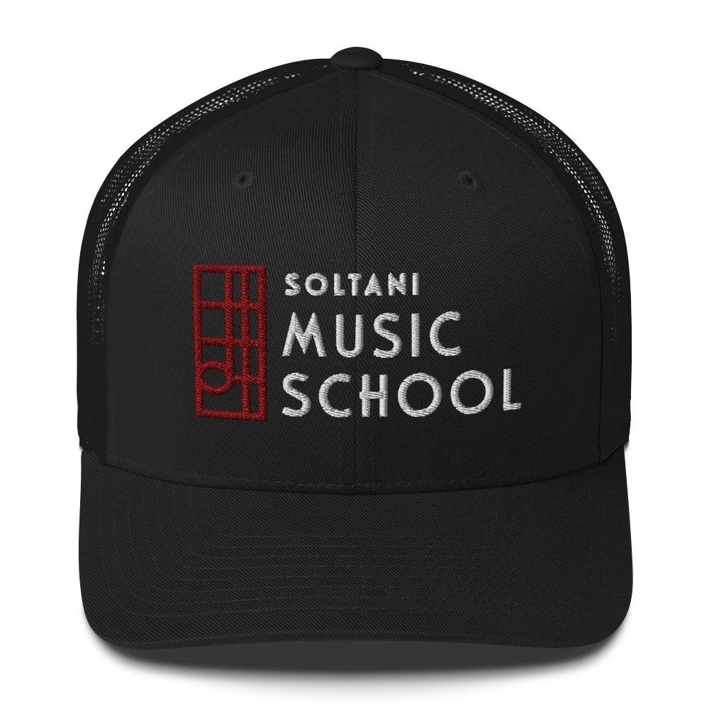 Soltani Music School Trucker Cap - Black