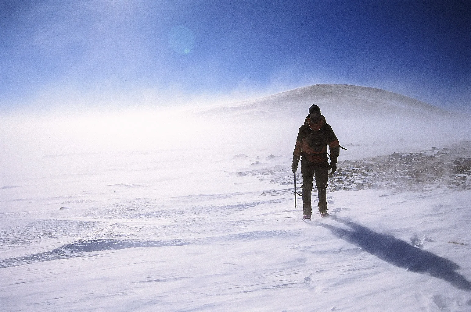 Cold and windy, Prince Charles Mountains, Antarctica. © www.thomaspickard.com