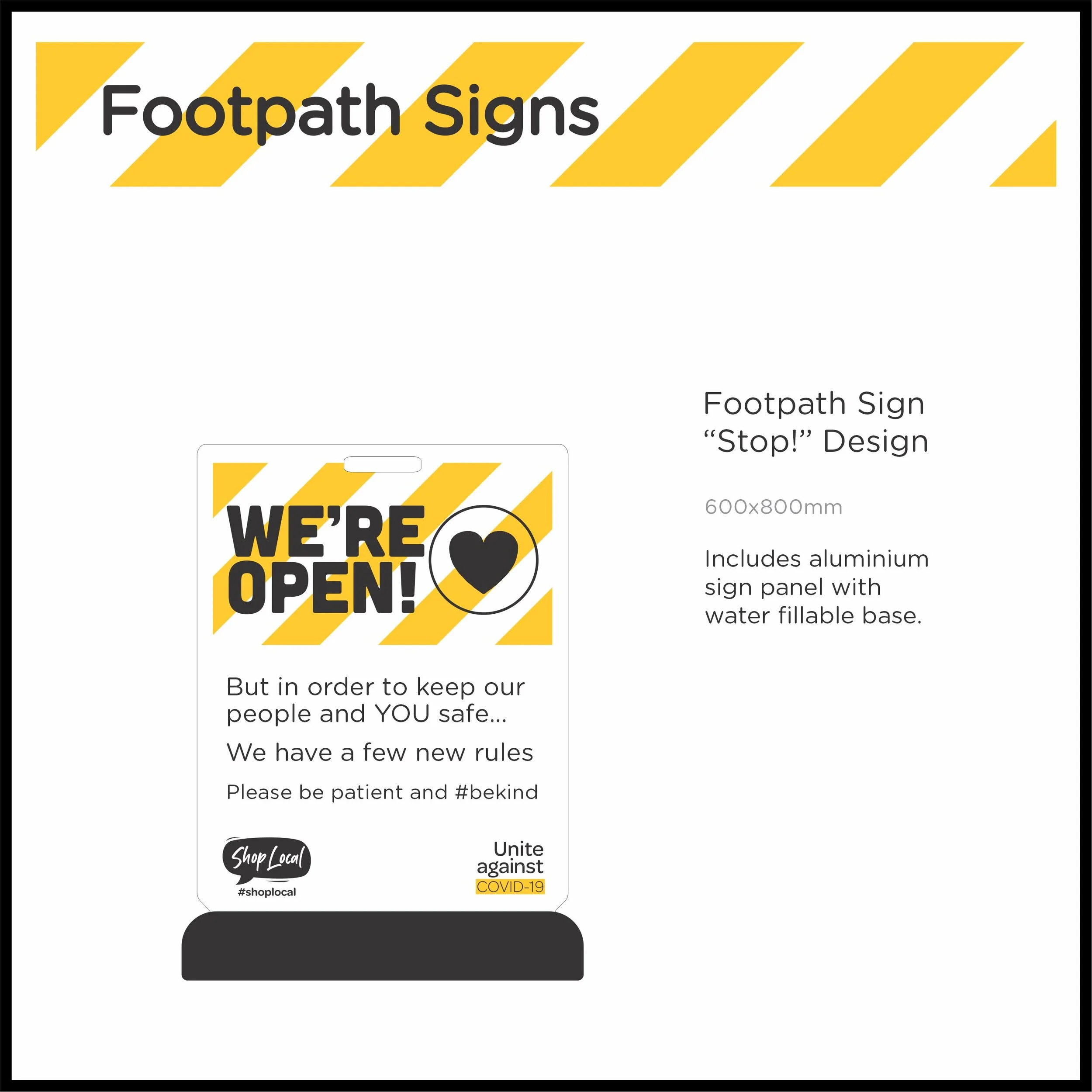 Footpath Sign Were open.jpg