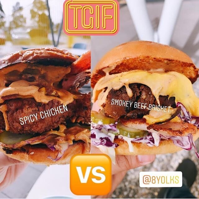 TGIF!!! Have you order your Burger yet??