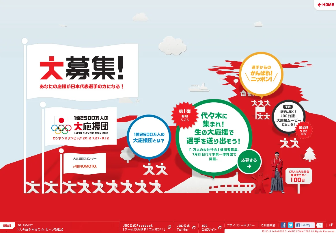 Joc １億2500万人の大応援団 The Strippers Co Ltd