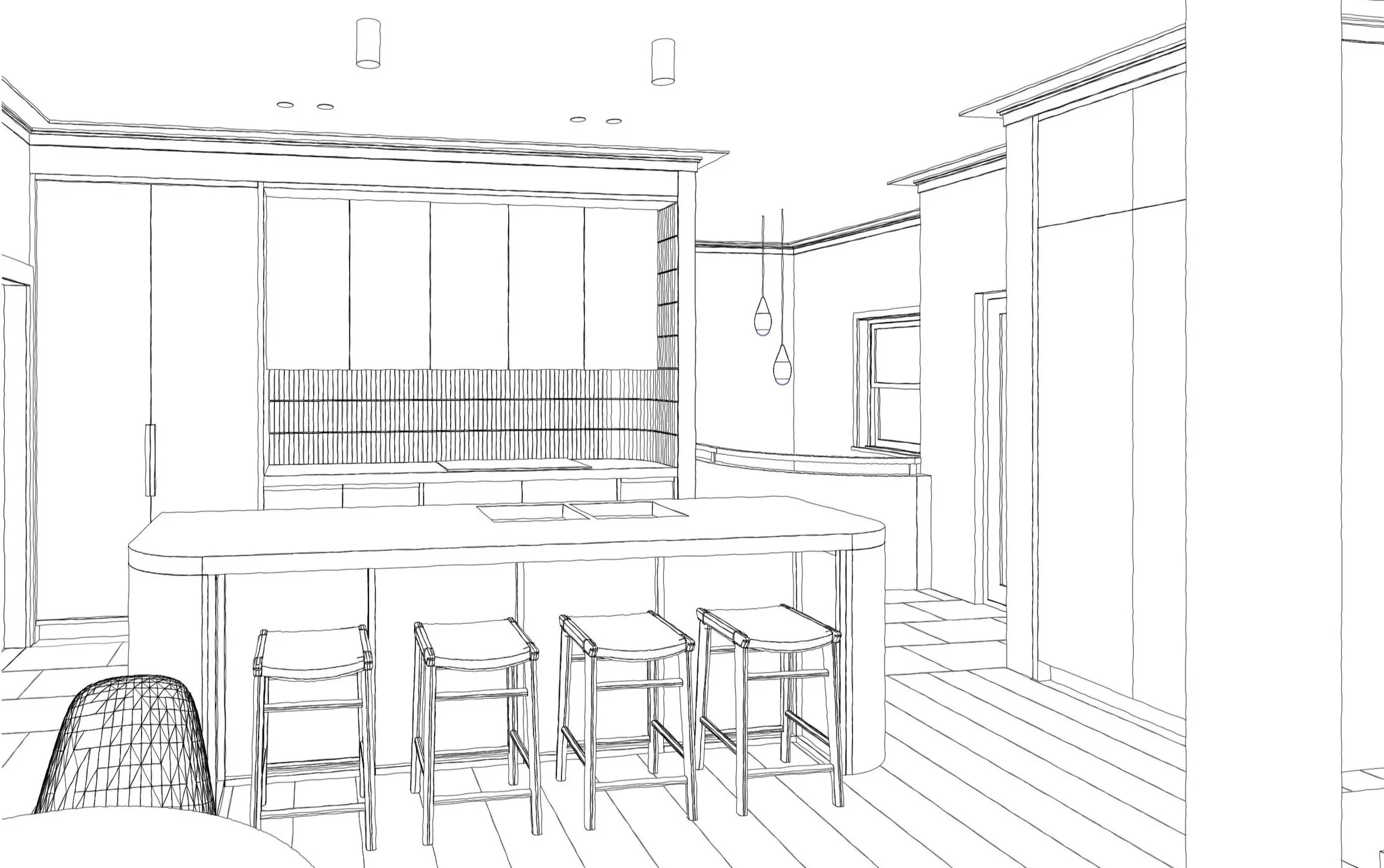 apartments queenscliff / kitchen