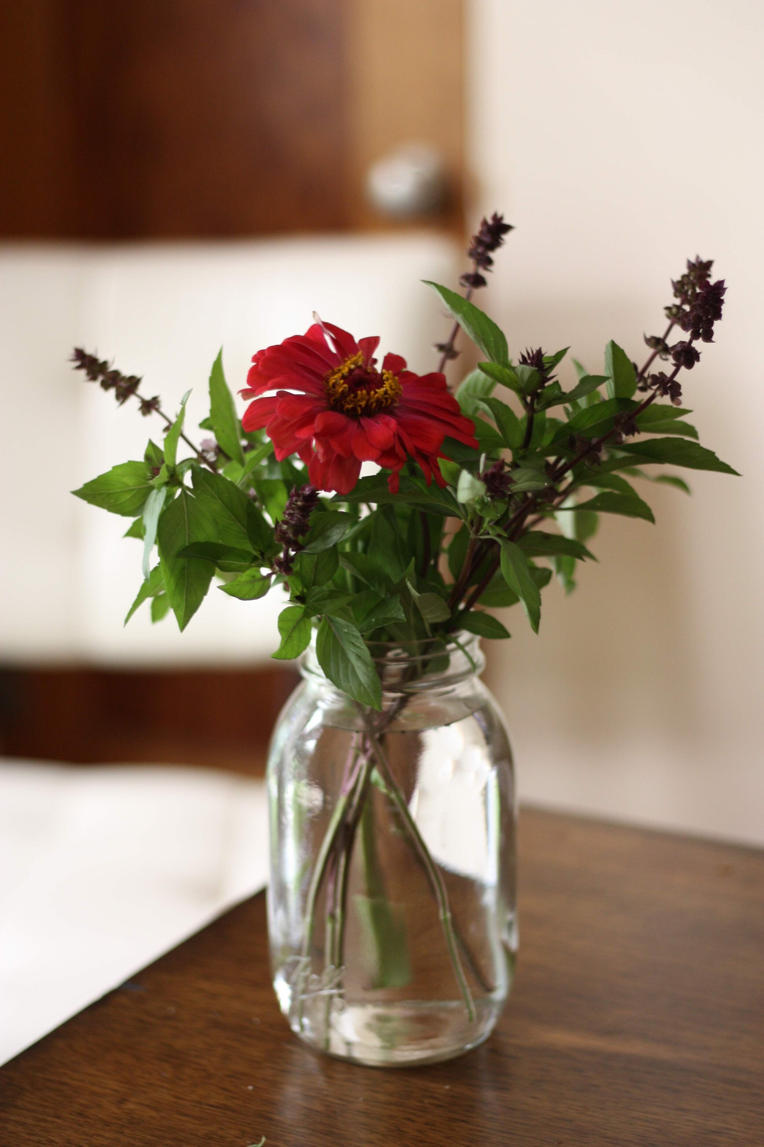 Making A Colorful Mason Jar Floral Arrangement The Kokoro Garden