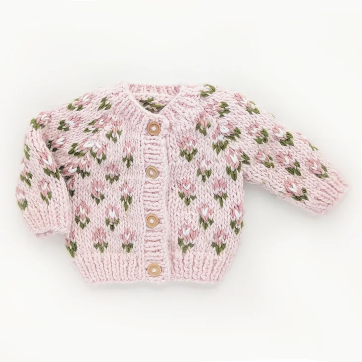 pink flower sweater .webp