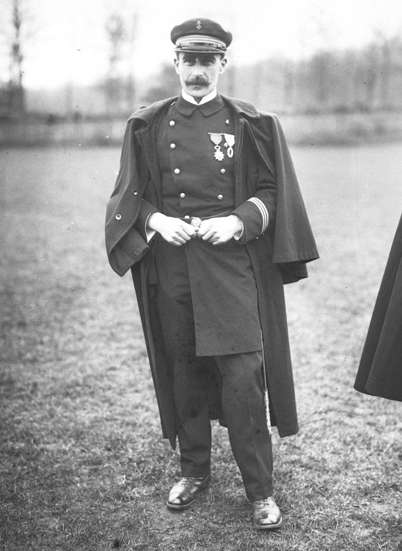 French naval officer Georges Hébert