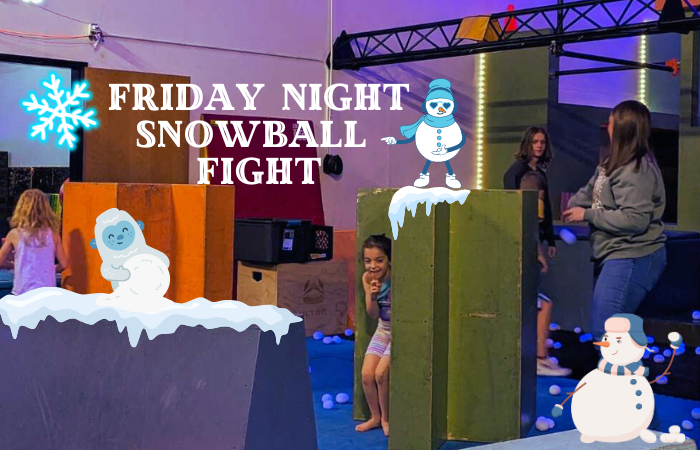 Friday Night Indoor Snowball Fight