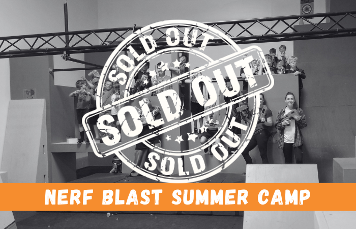 Nerf Blast Summer Camp (ages 7+) - SOLD OUT