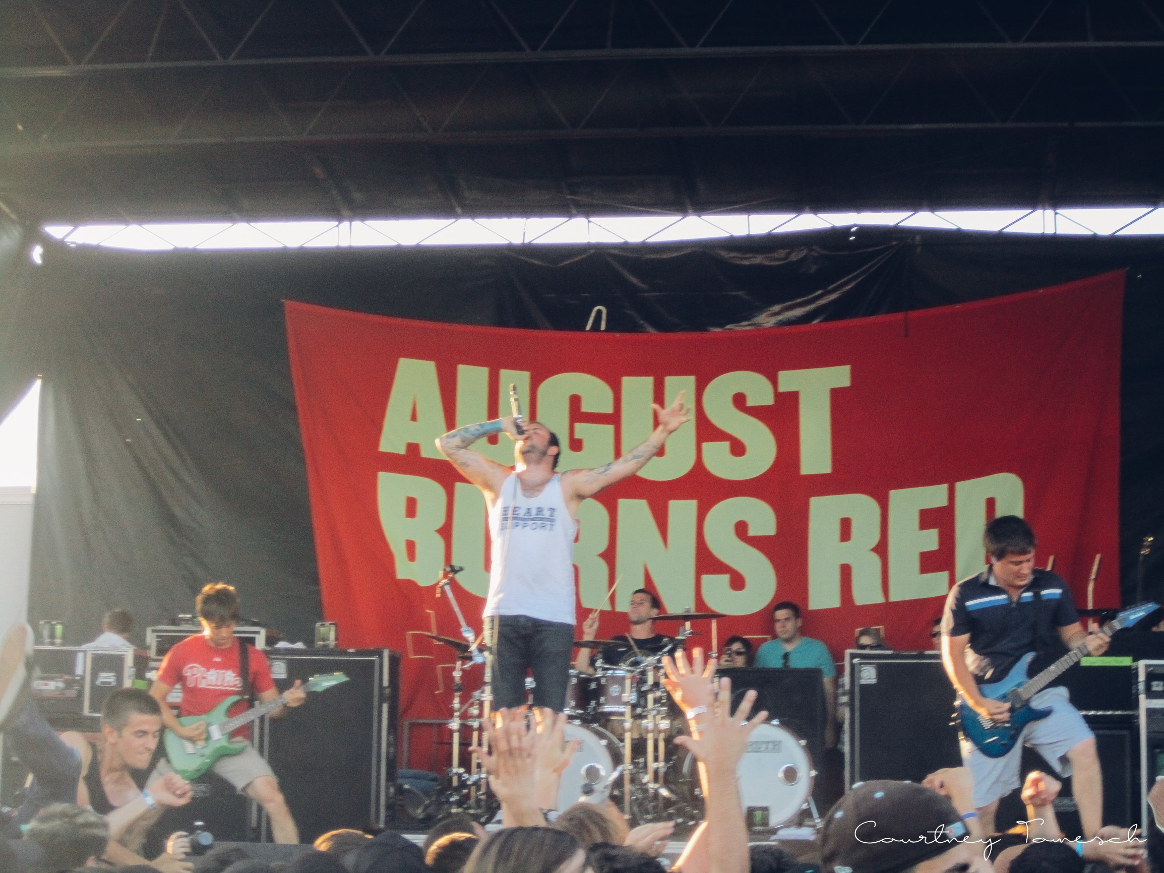 August Burns Red - I LOVE this band! They killed it. I have never left seeing them disappointed.