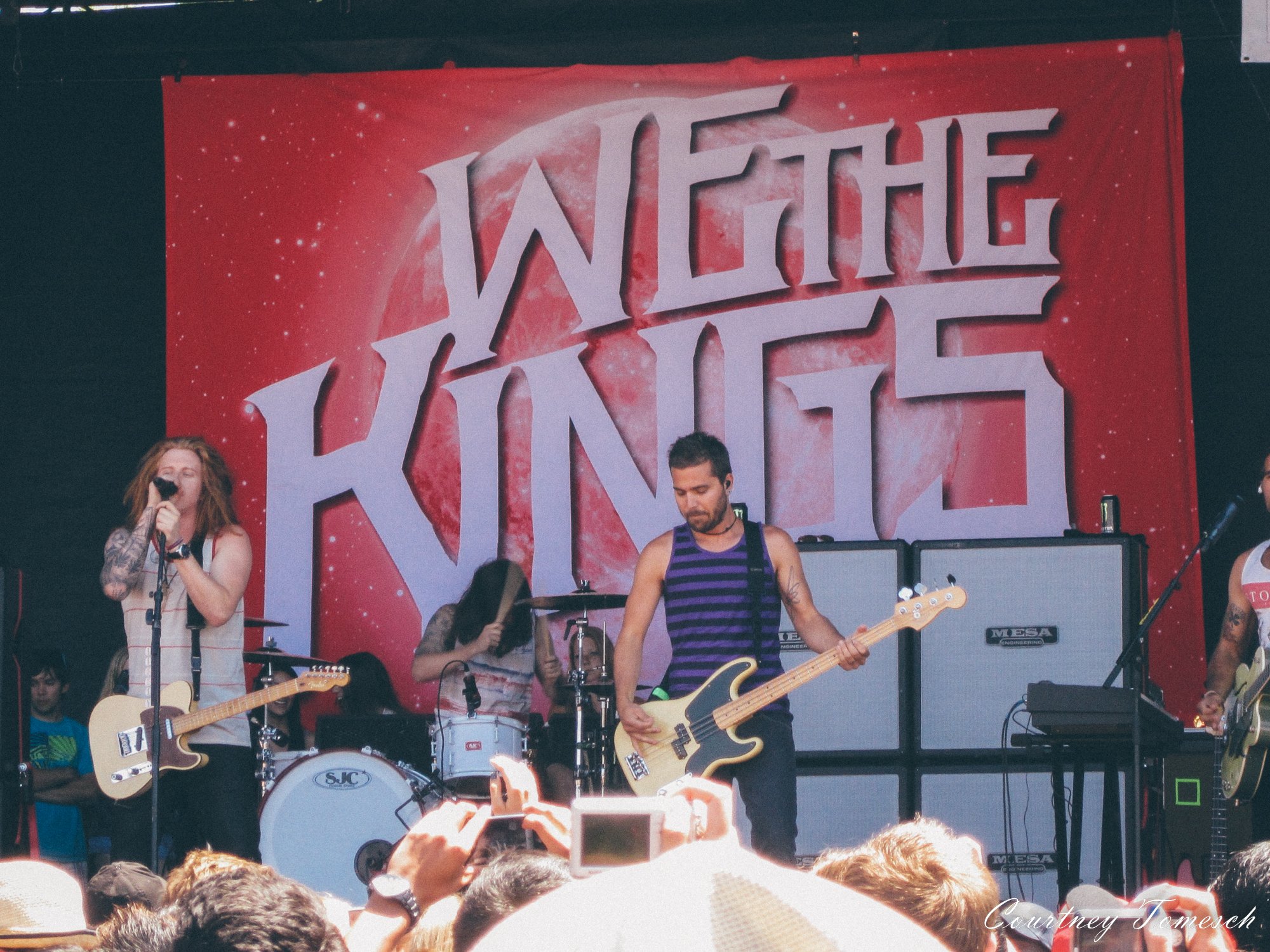  We The Kings. Not a huge fan only saw them  because of Charlies Trippy (youtuber CTFxC)