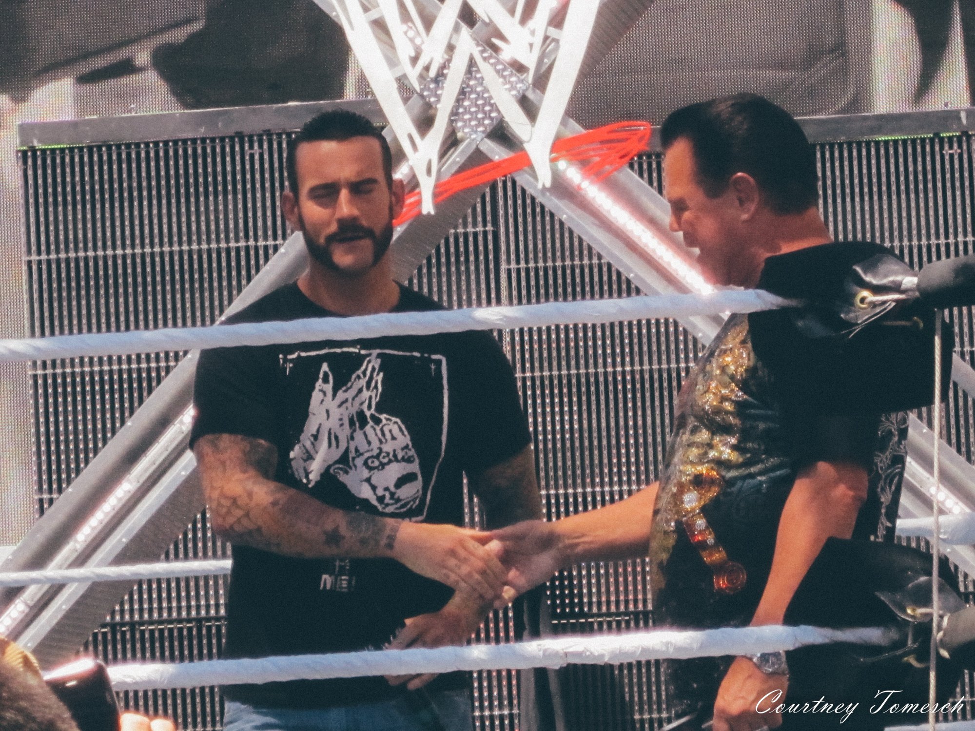CM Punk and Lawler