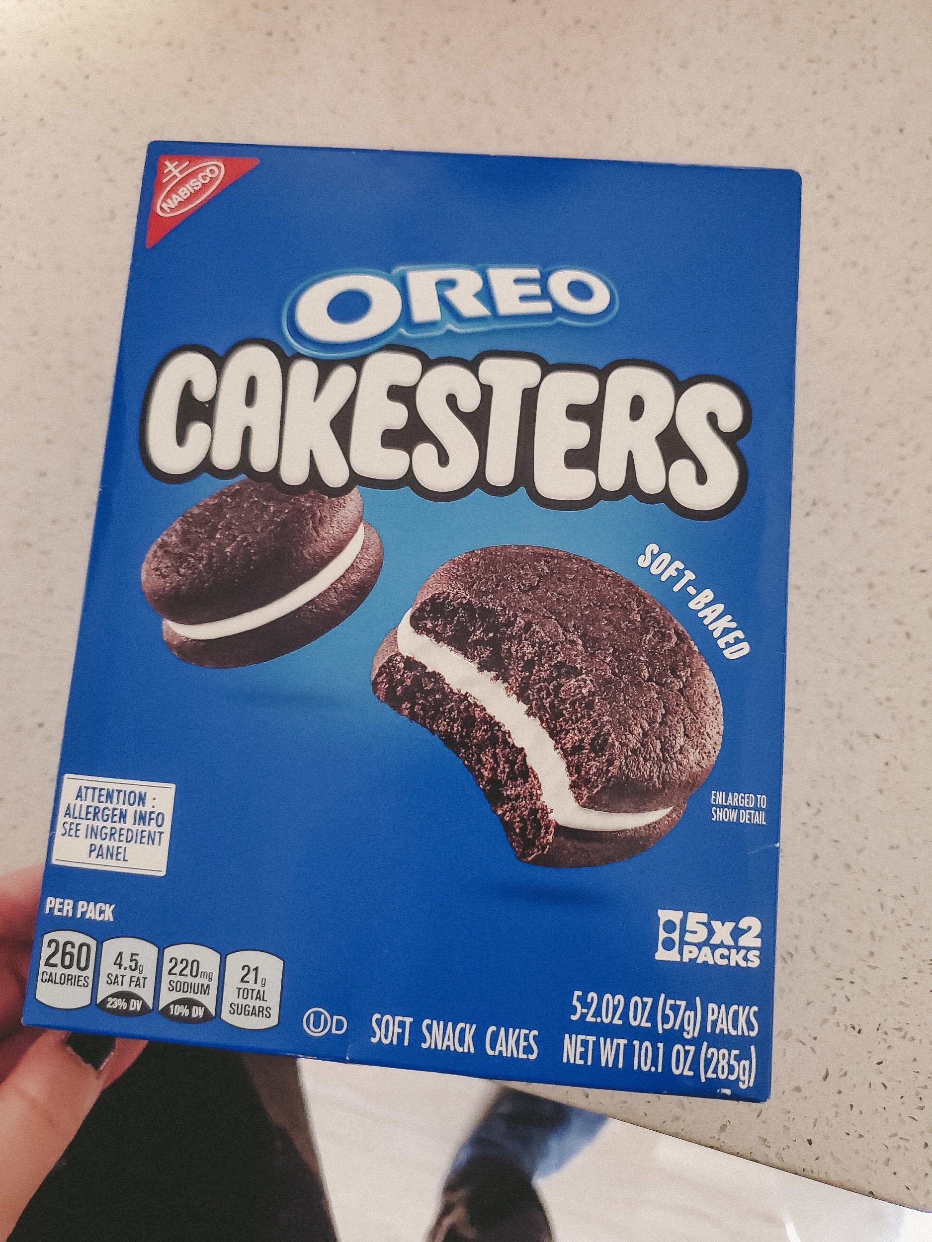 Oreo Cakesters are back. these were my first time ever having them. i really liked them.