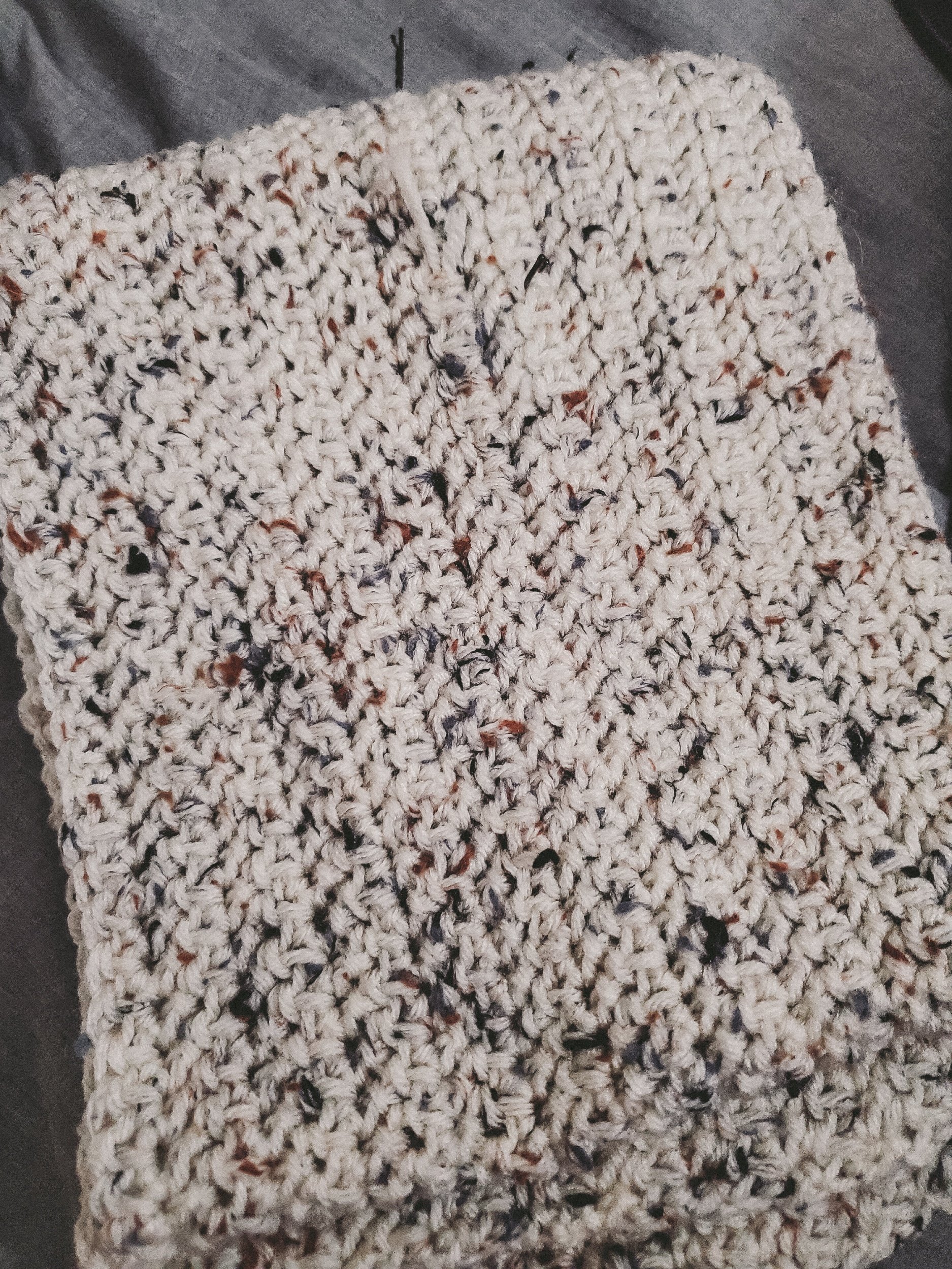 Started crocheting a blanket 