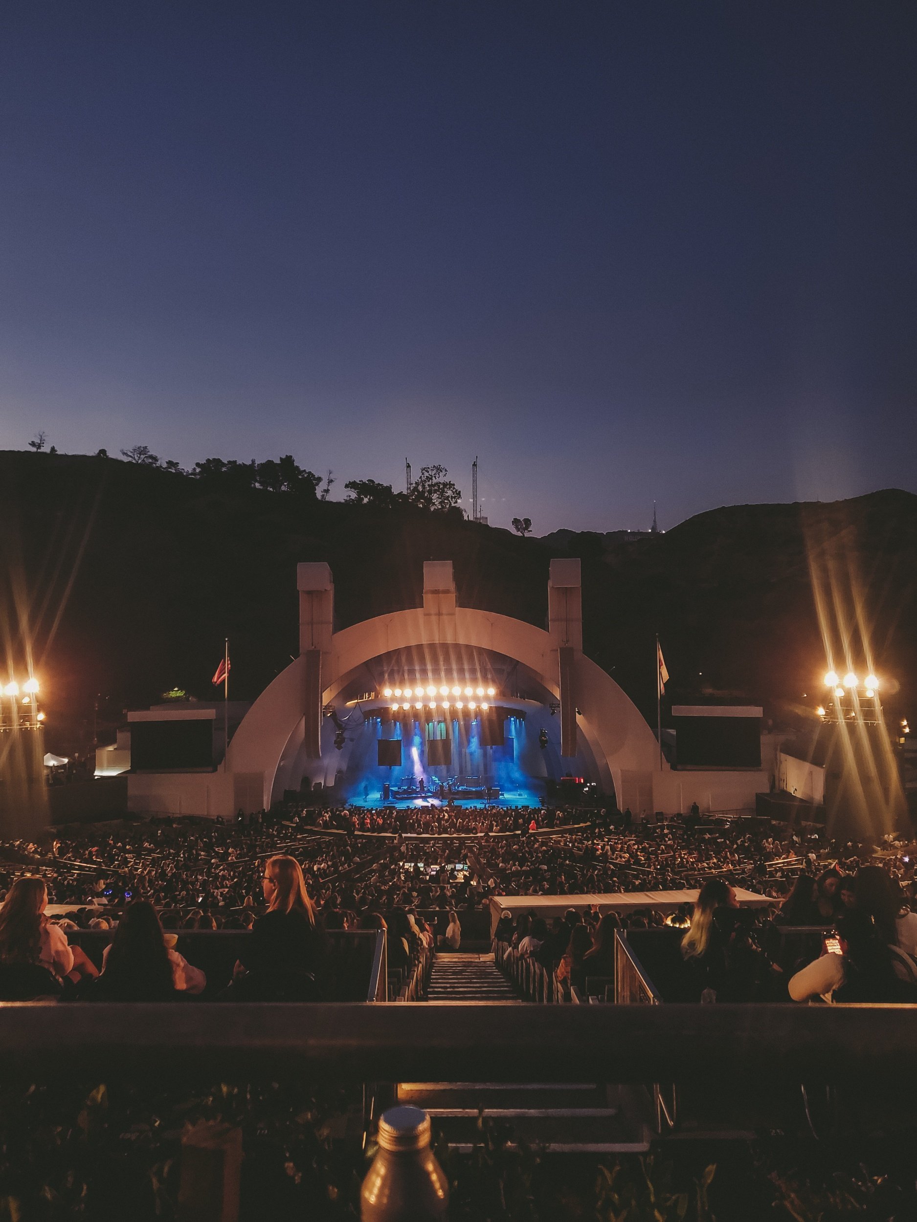 first time at the hollywood bowl