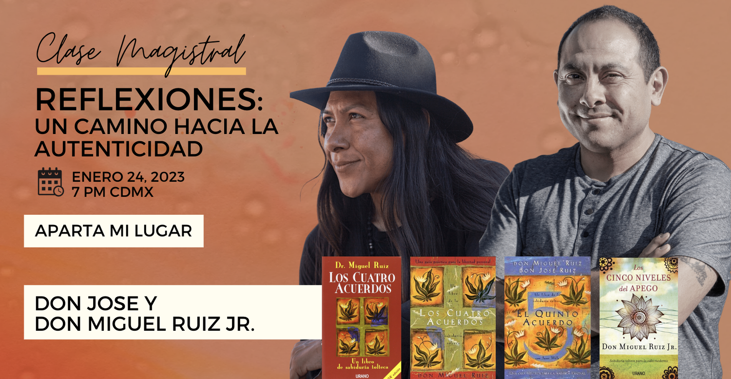 don Miguel Ruiz Jr will take us on a Four Agreements journey. Tomorrow!  OCTOBER 28, 2023 - SATURDAY 10AM-12PM PDT Get your online tickets…