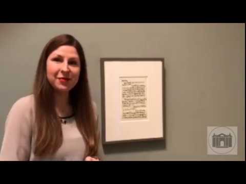 Letter from Artist Georgia O'Keeffe
