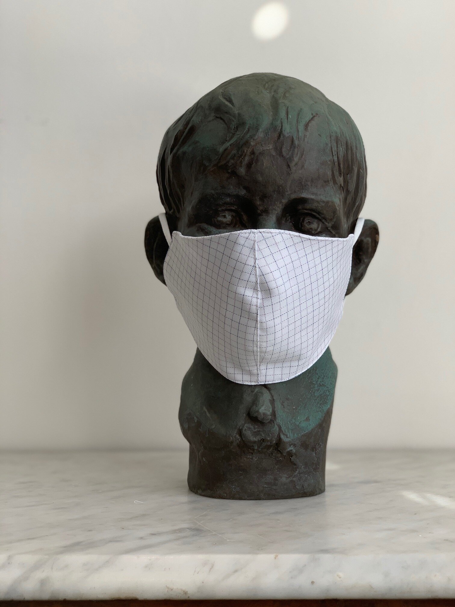 White Twill Sarti Mask