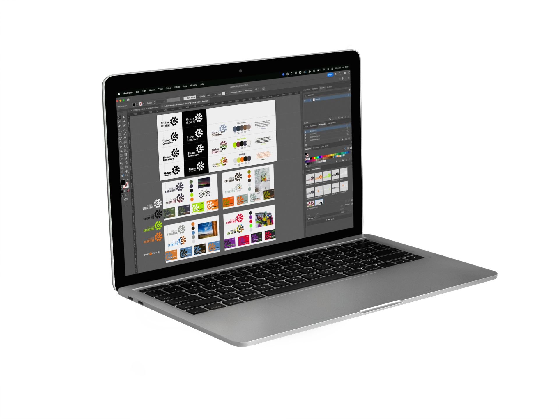 Design Process: Fisher Creative