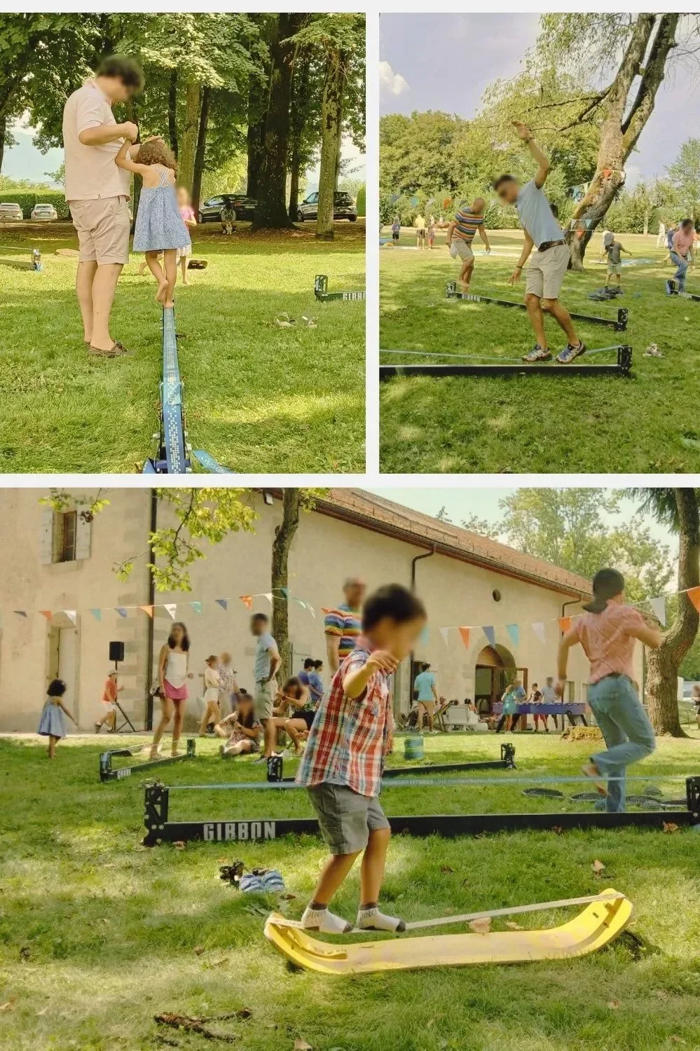 Discovery workshop and slackline animation by Slackline Events Events at a public event