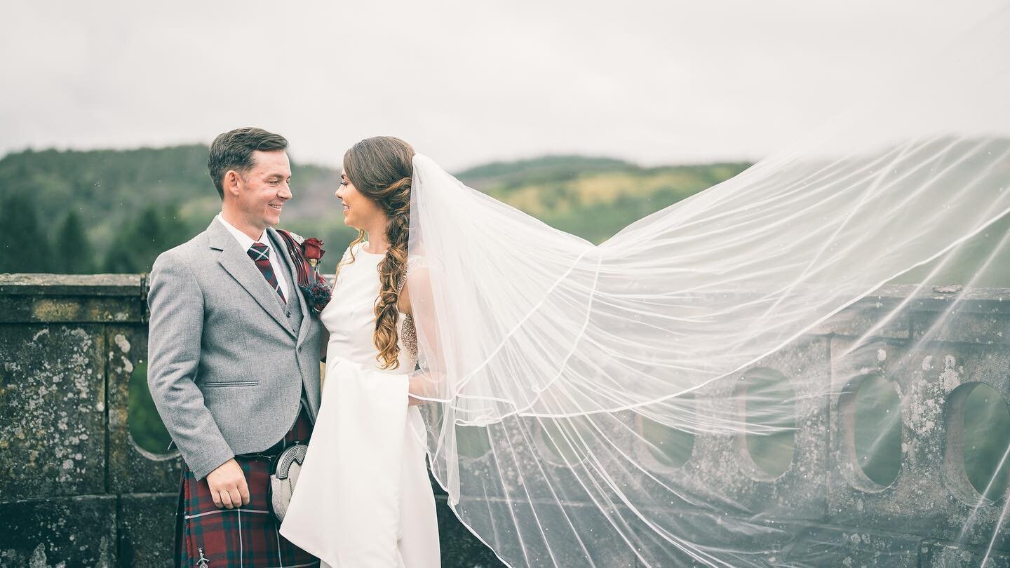 Dear me this wedding was beautiful! 

Charlotte &amp; Ryan at @auchencastle