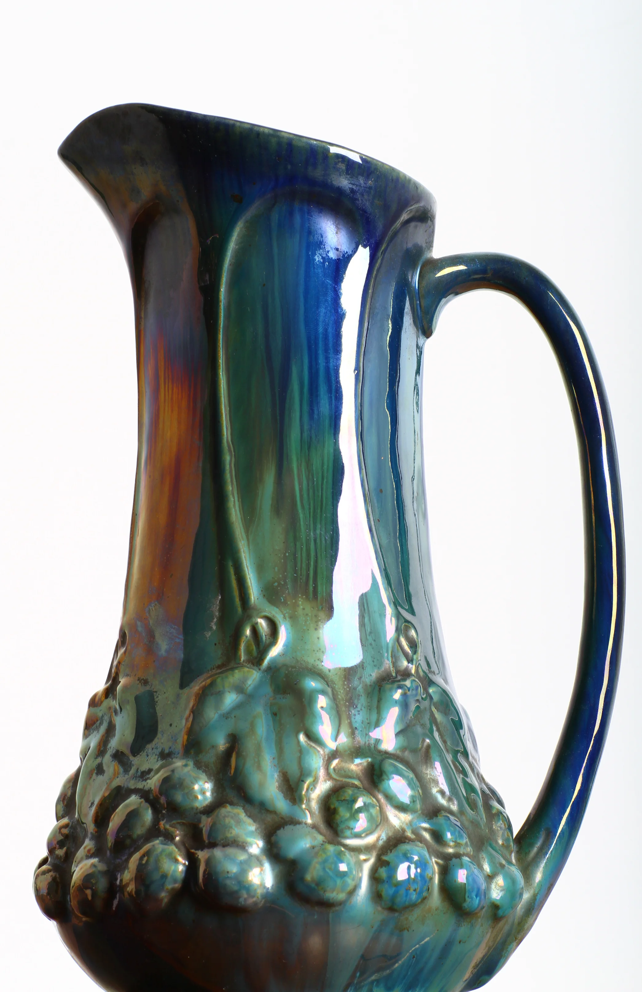 Pichet Art Nouveau manufacture De Rambervillers 