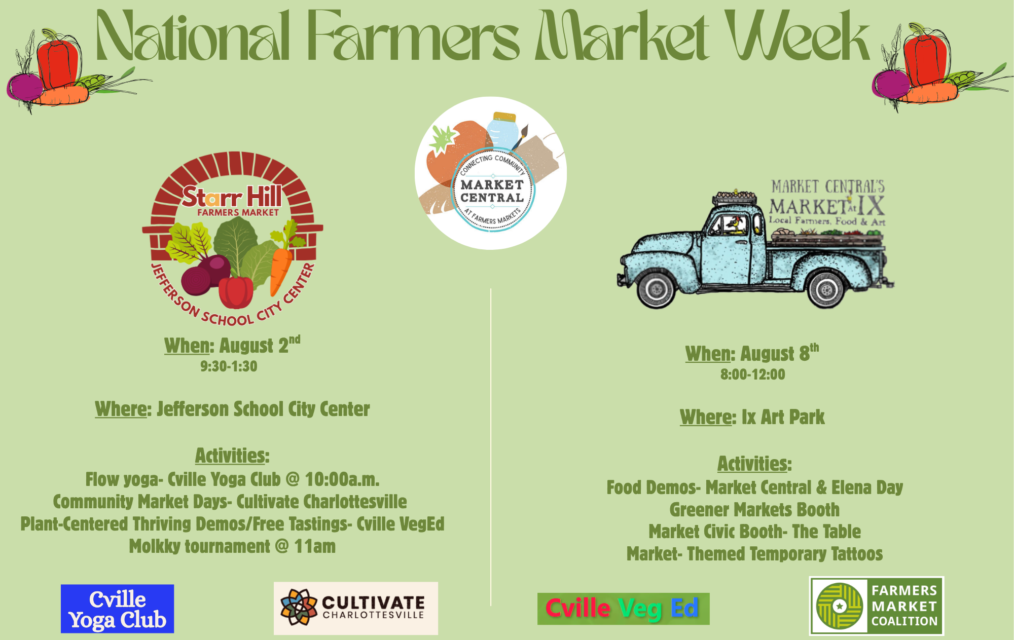 Farmers Market at Ix, July 31, 2026