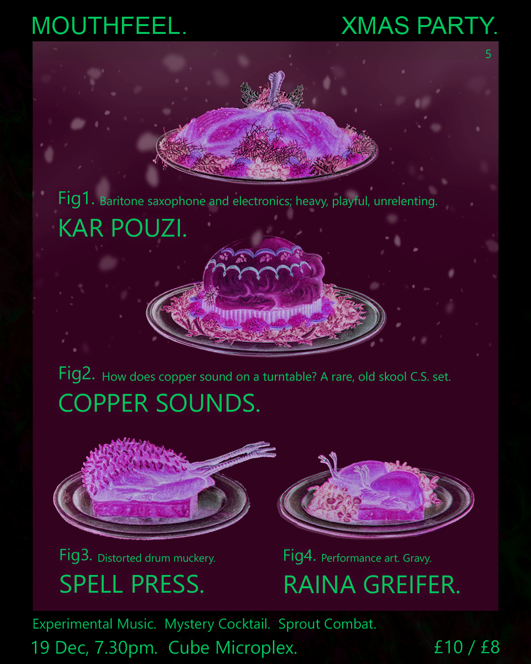 KAR POUZI, COPPER SOUNDS, SPELL PRESS, RAINA GREIFER