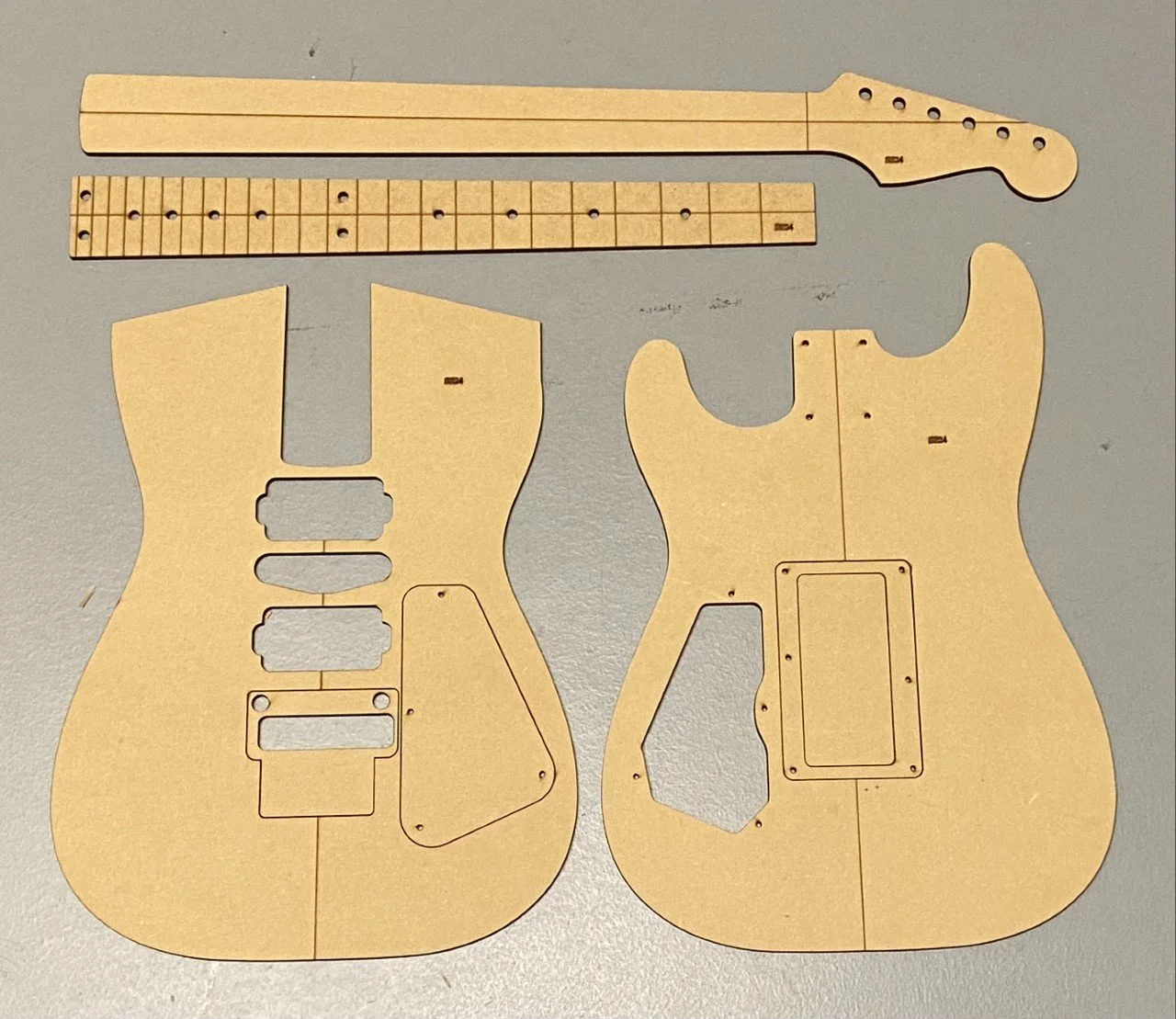 Telecaster Guitar Router Template Electric Guitar Router Templates