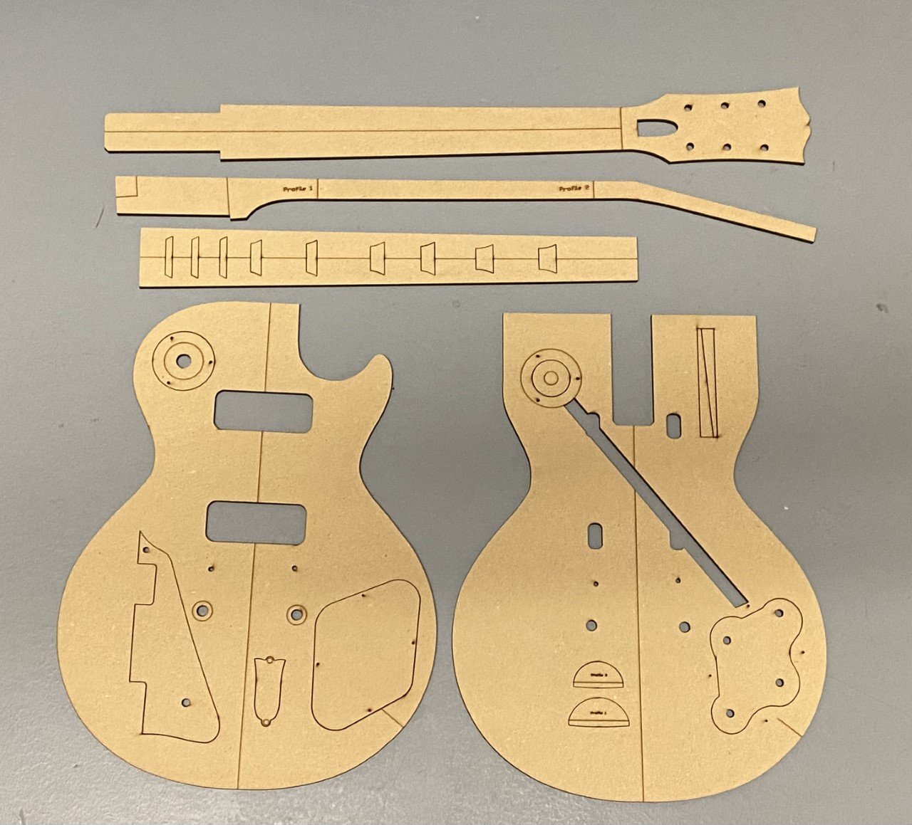 1958 1958 1960 Les Paul Template set with P90s.jpg