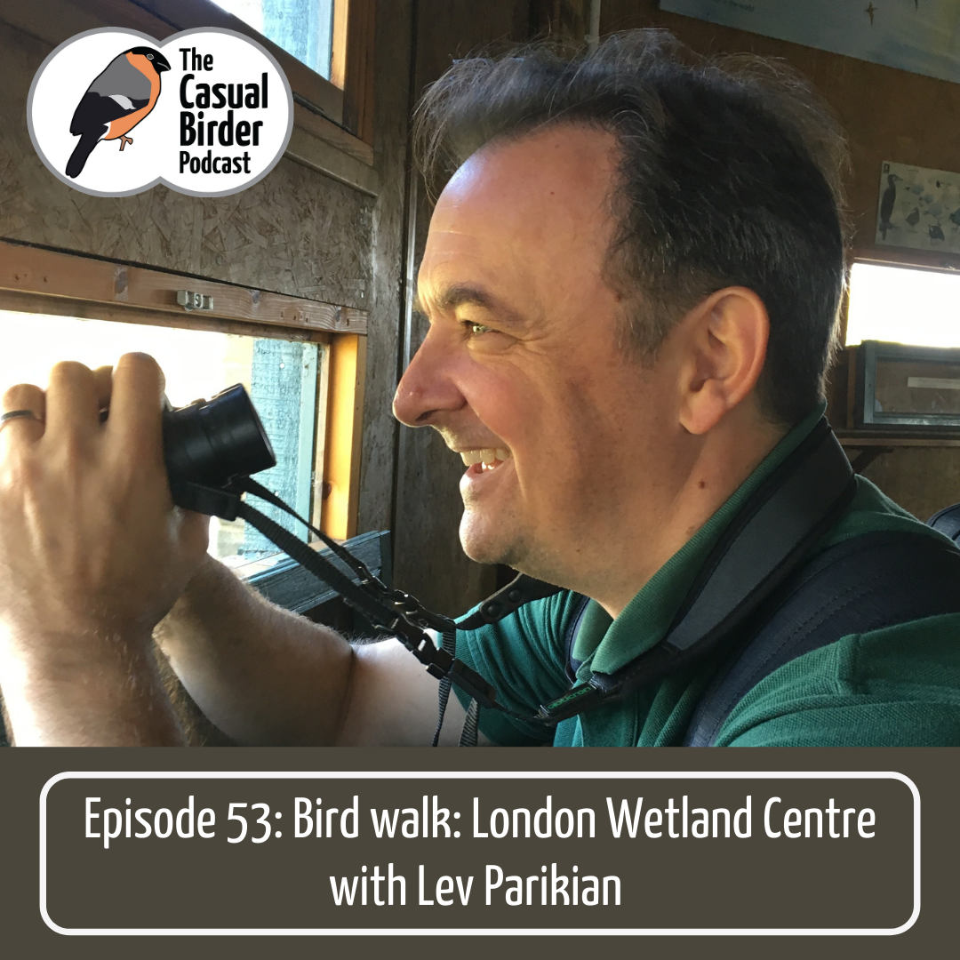 53: Bird Walk: London Wetland Centre with Lev Parikian
