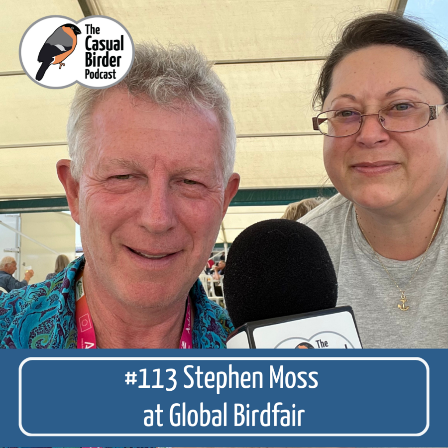 #113 Stephen Moss at Global Birdfair