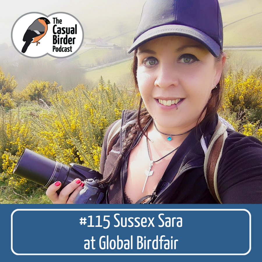 #115 Sussex Sara at Global Birdfair