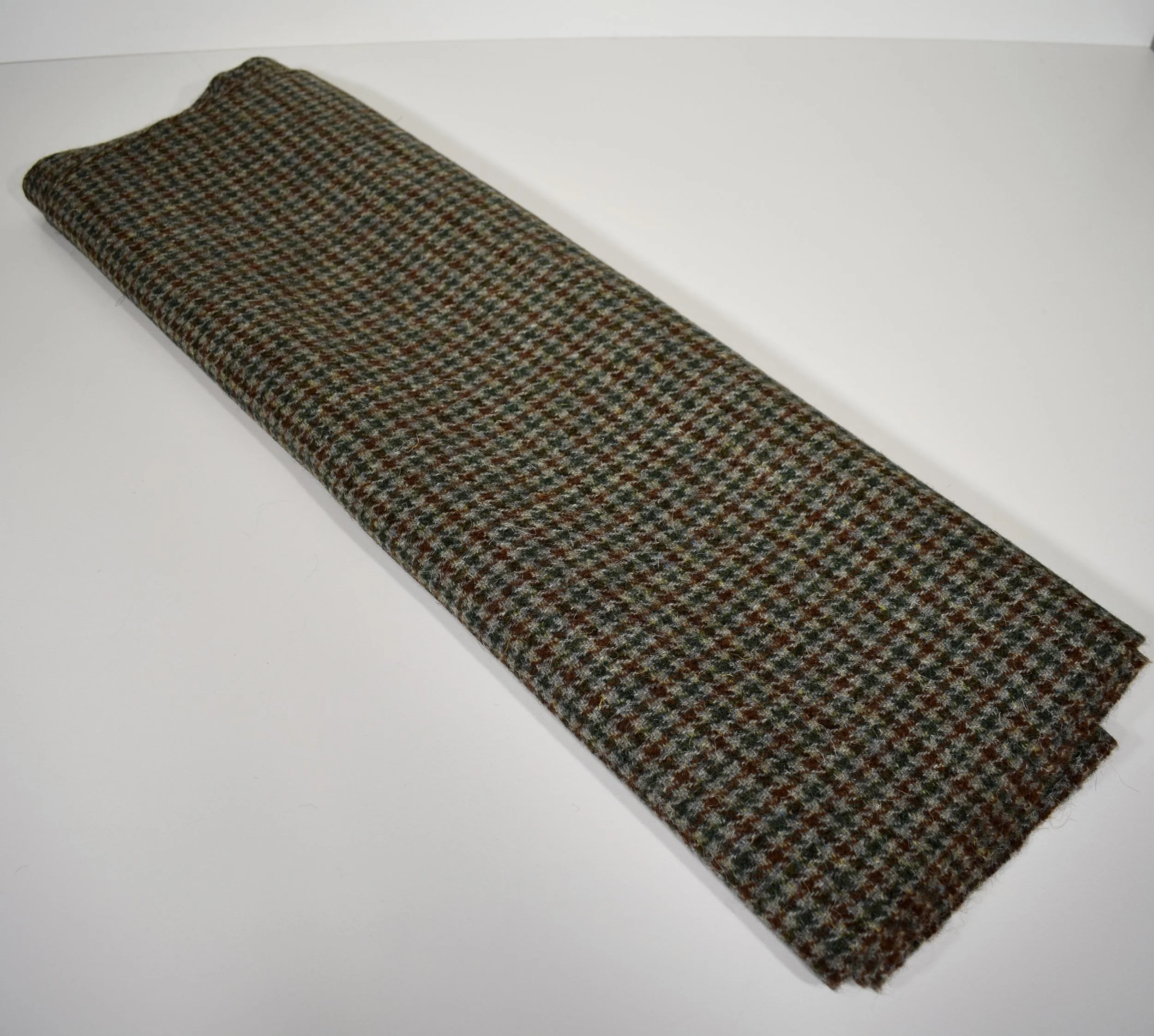 Vintage woollen “ tweed” check .