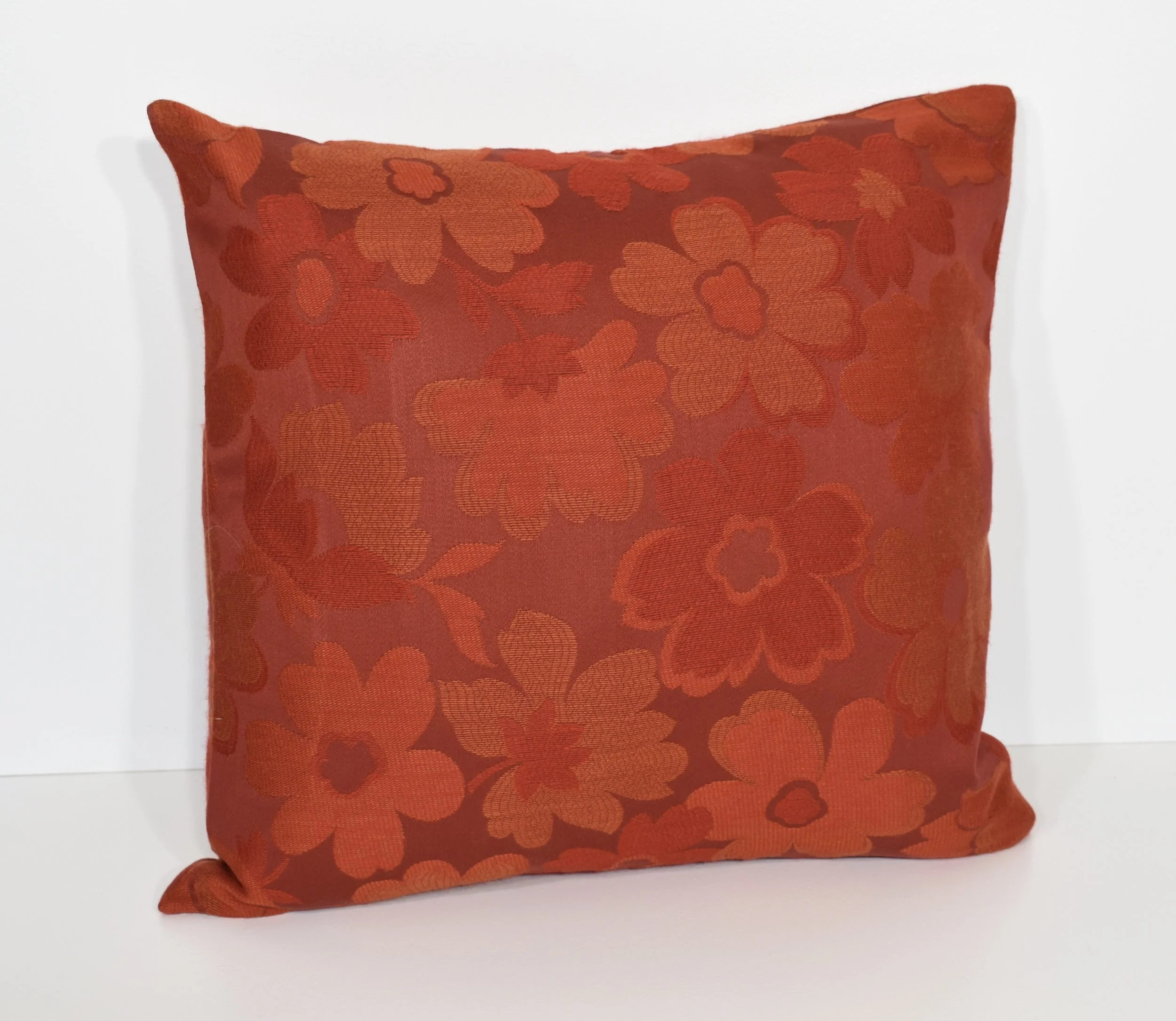 late 1960’s early 1970’s stunning red floral design .