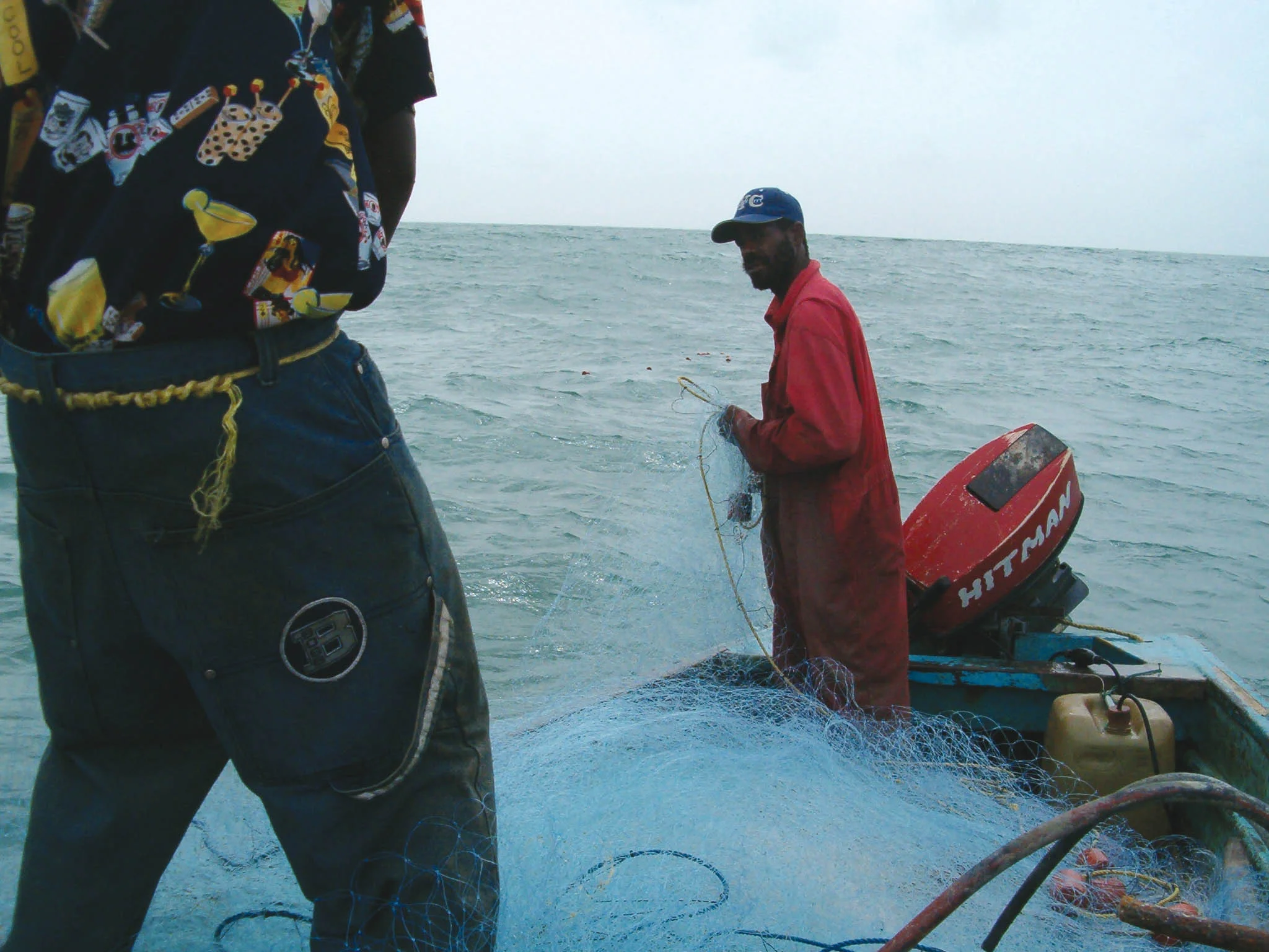 Gillnet fishers in Trinidad and Tobago. © JORDAN GASS, 2005