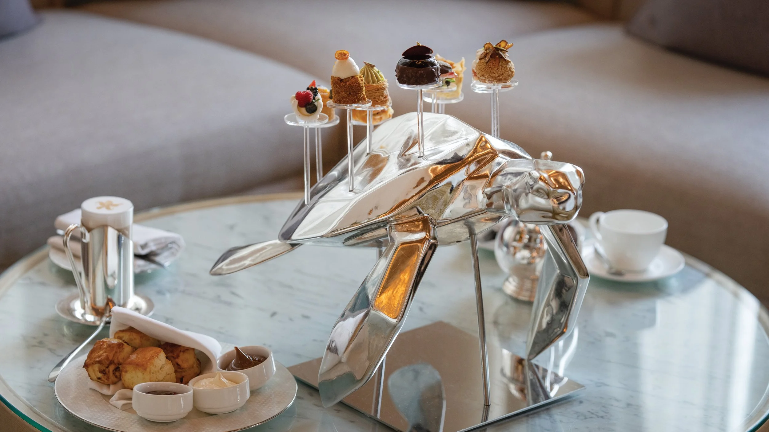 Afternoon Tea with a Sea Turtle Twist