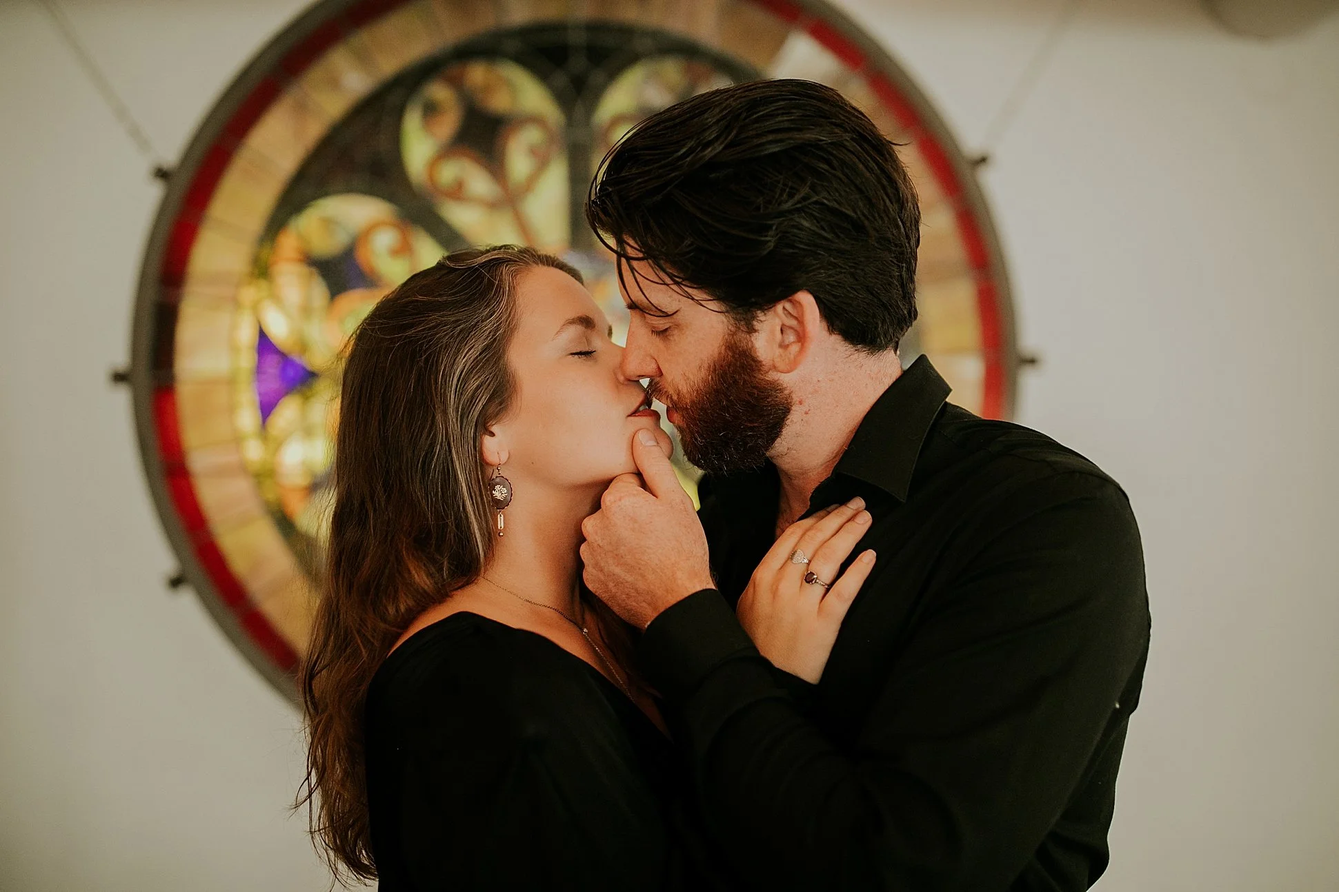 Mandy + Ryan | Downtown Art Gallery Anniversary Session