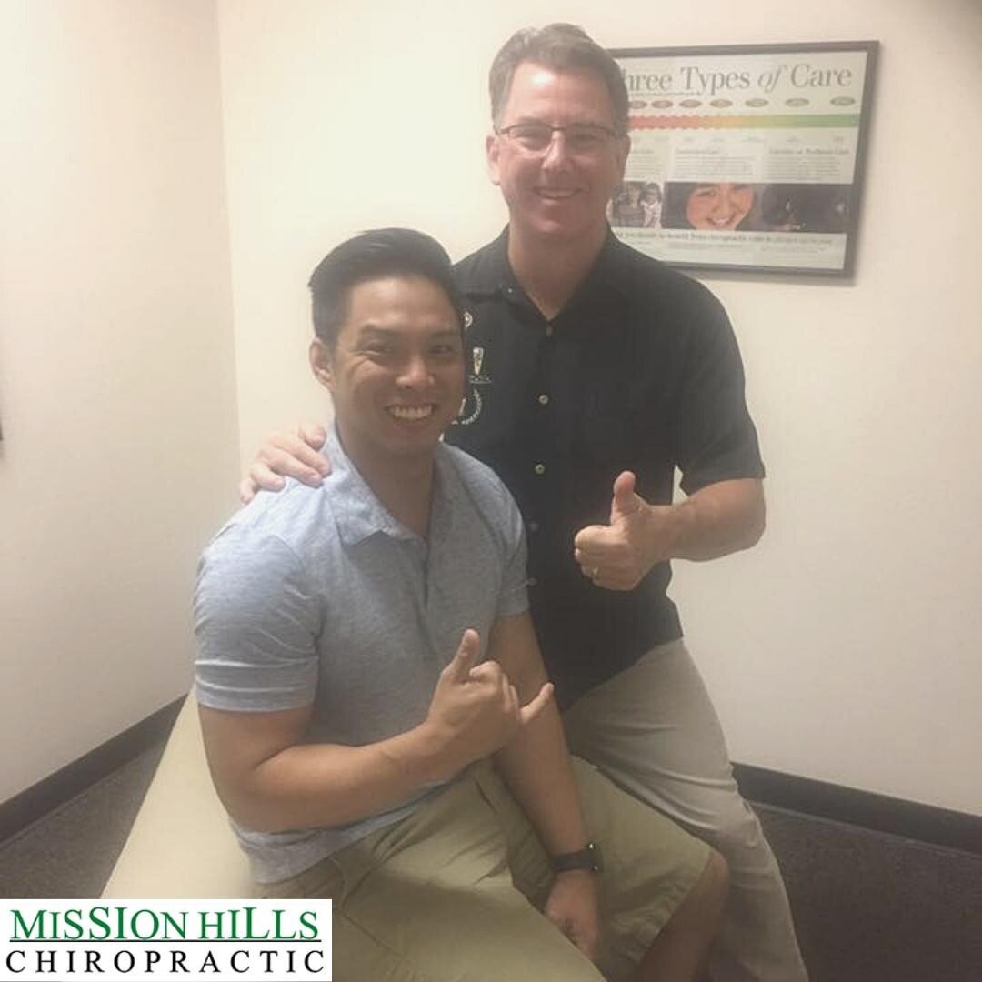 It&rsquo;s all smiles and good times here at Mission Hills!⠀
⠀
We pride ourselves on not only our award winning Chiropractic care, but on making all of our patients laugh and smile while here too.⠀
⠀
Within 10 minutes, our patients become healthier, 