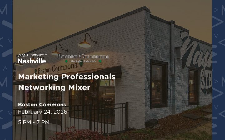Marketing Professionals Networking Mixer