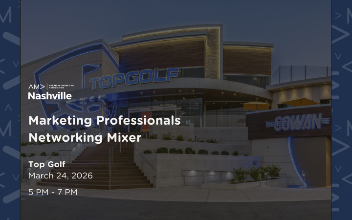 Marketing Professionals Networking Mixer 