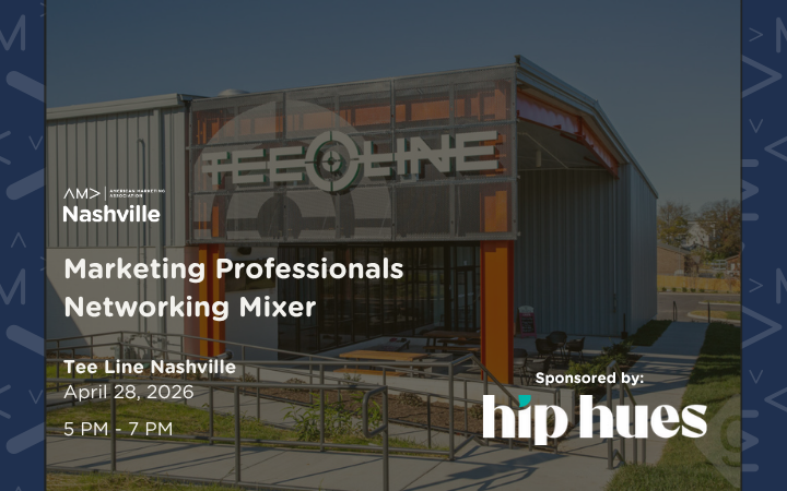 Marketing Professionals Networking Mixer 
