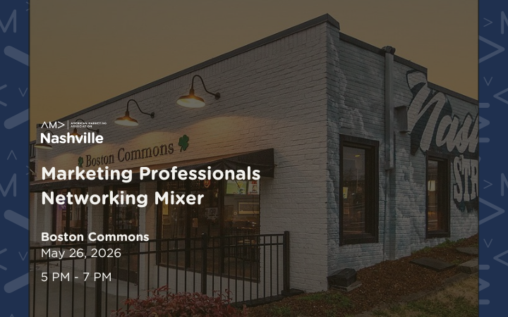 Marketing Professionals Networking Mixer