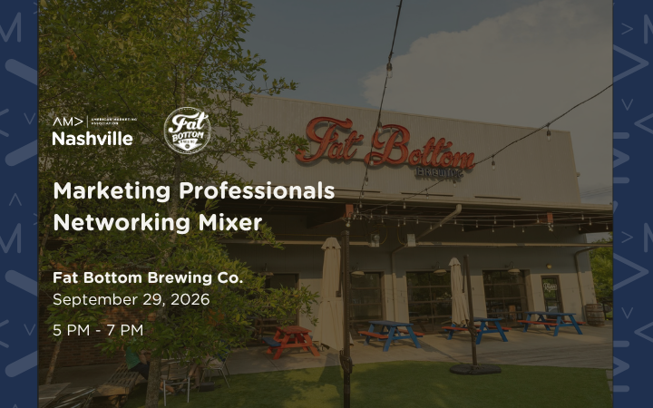 Marketing Professionals Networking Mixer