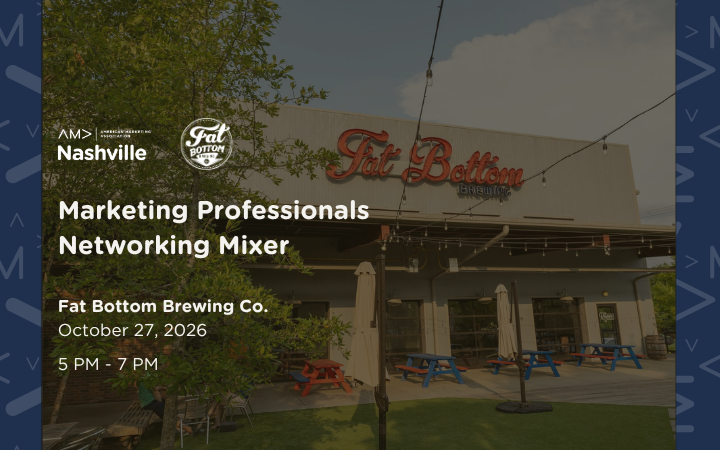 Marketing Professionals Networking Mixer